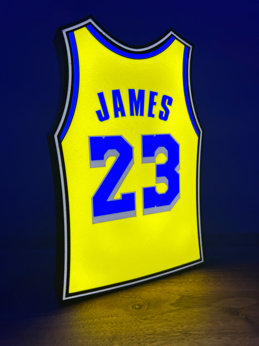 James Basketball Jersey 23 Lightbox