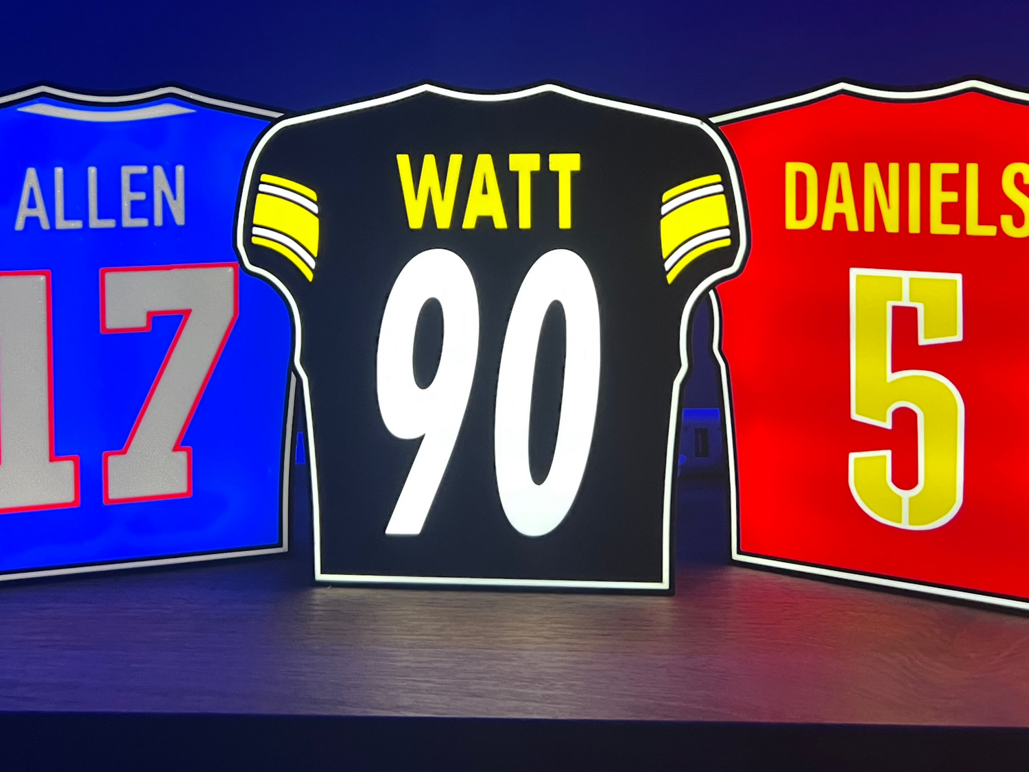 Football Jersey Lightboxes