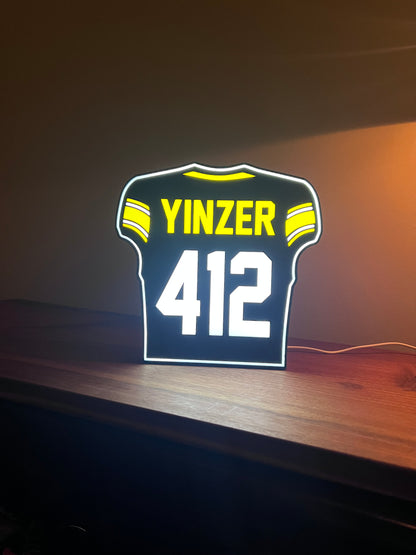 Yinzer 412 Football Lightbox