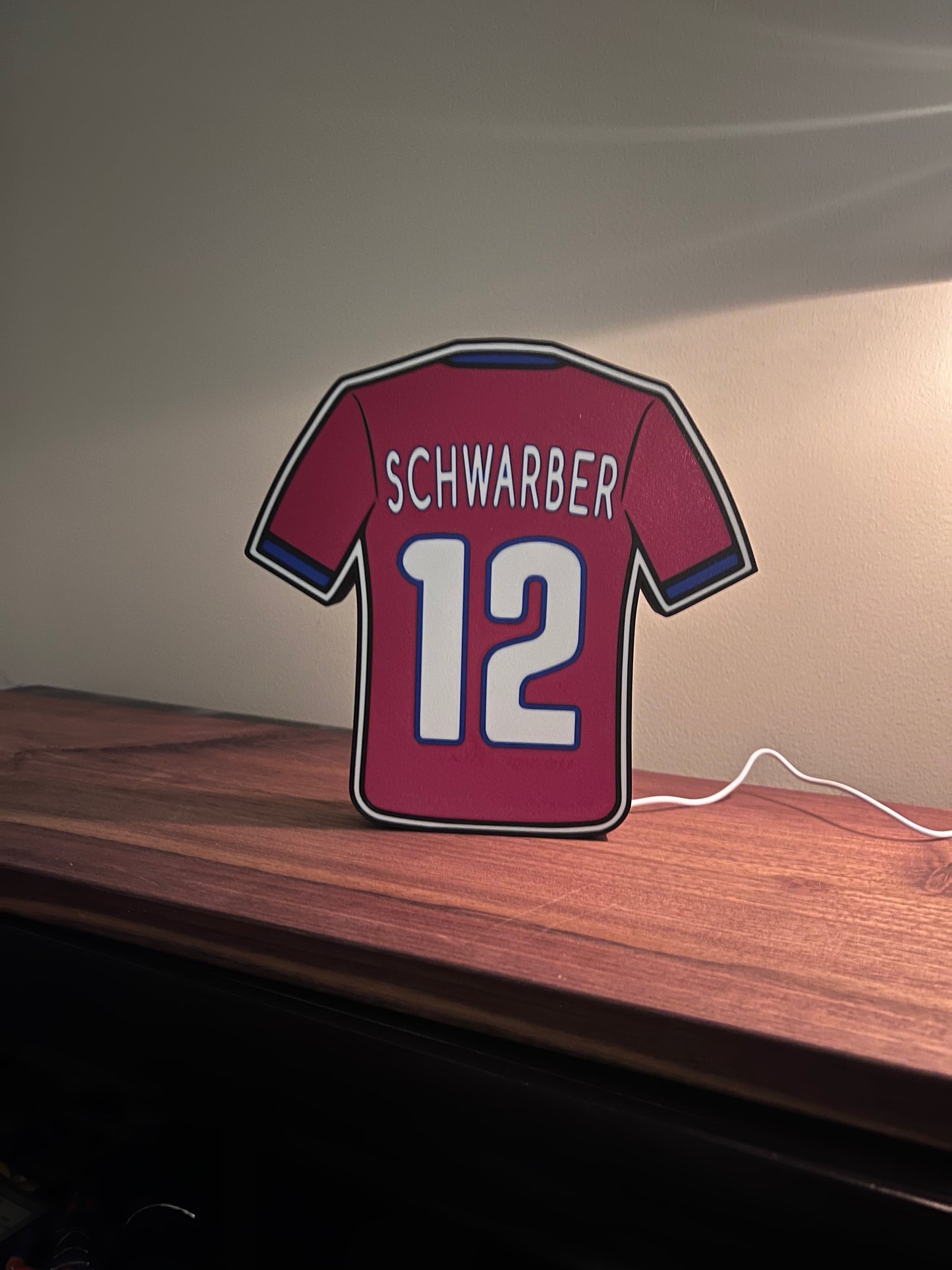 Schwarber 12 Baseball Jersey Lightbox