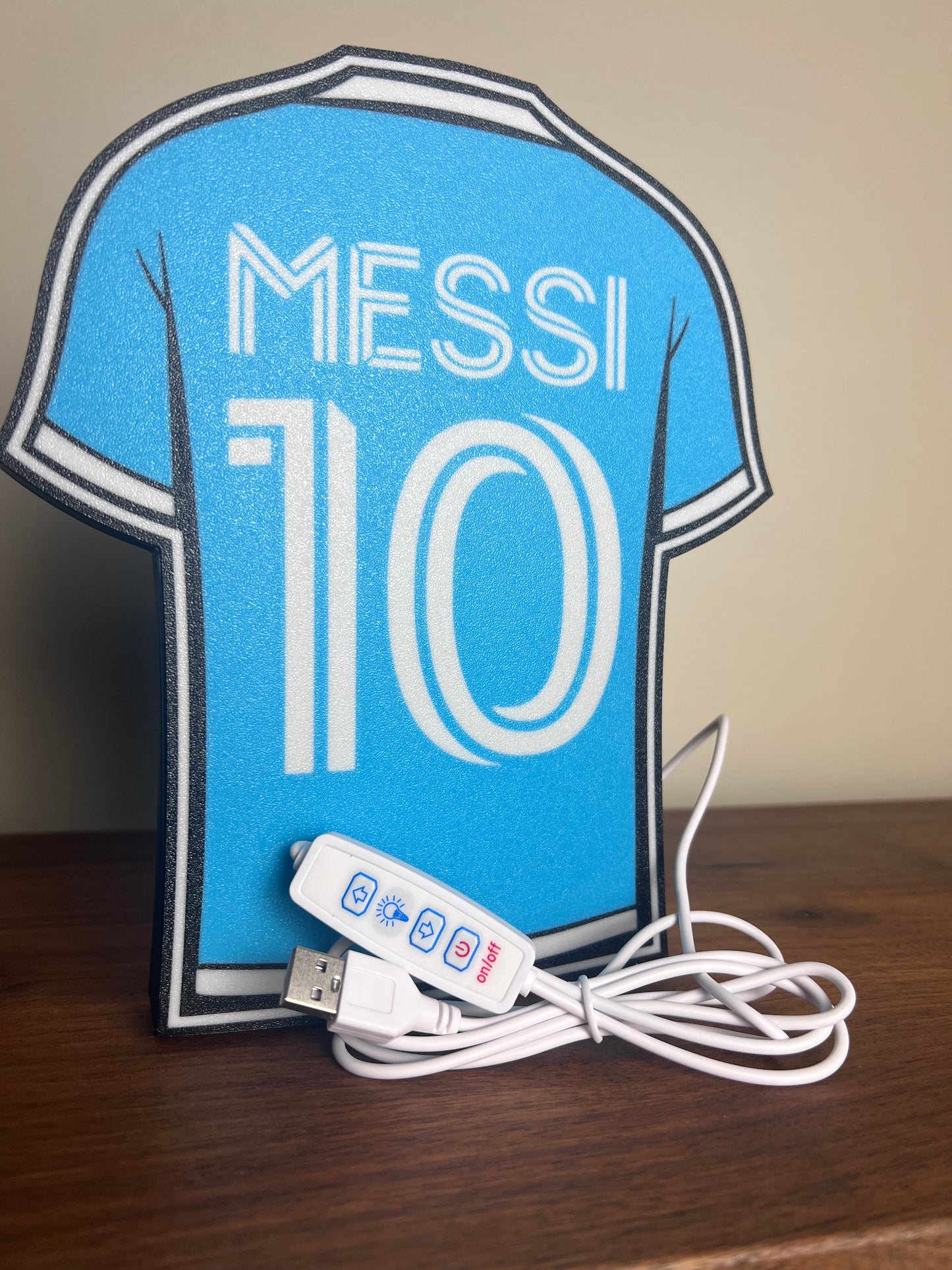Messi 10 Lightbox