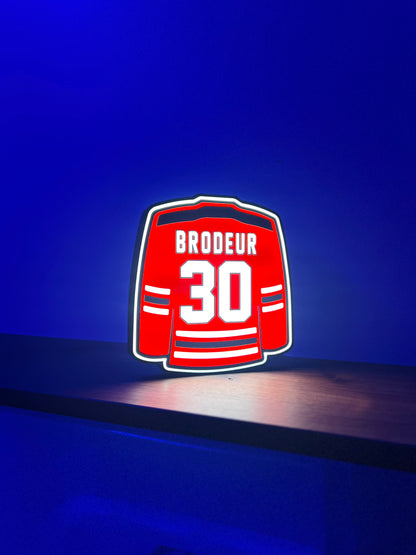 Brodeur 30 Hockey Lightbox