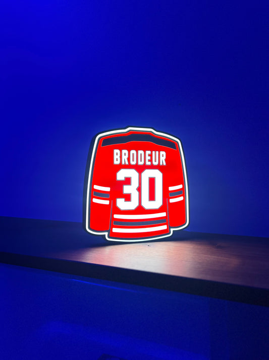 Brodeur 30 Hockey Lightbox