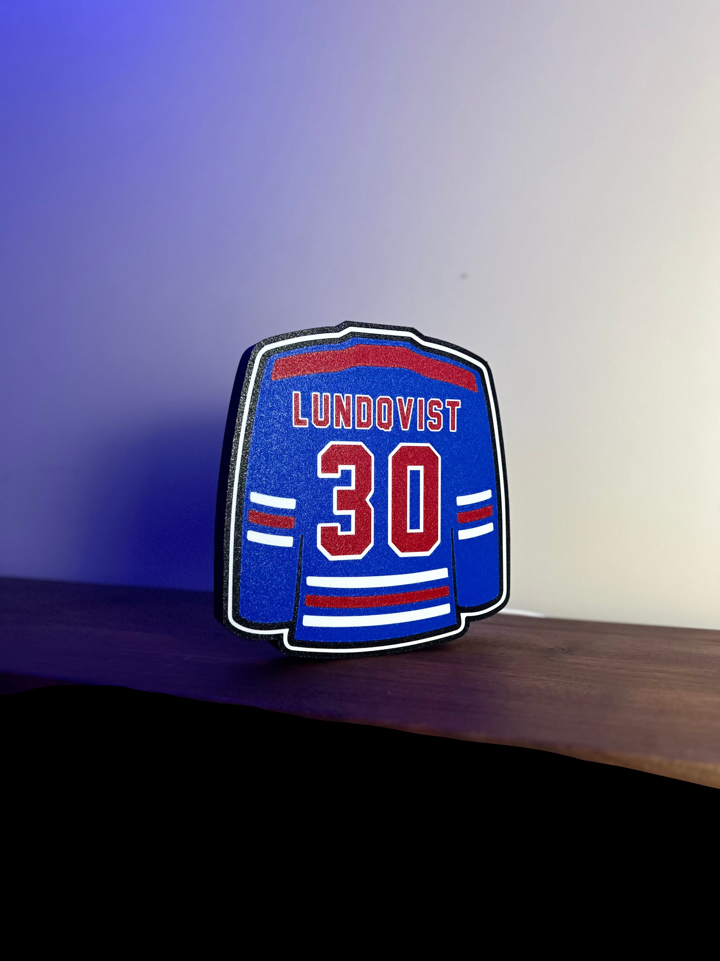 Lundqvist 30 Hockey Lightbox