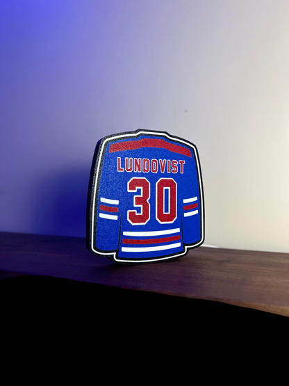 Lundqvist 30 Hockey Lightbox