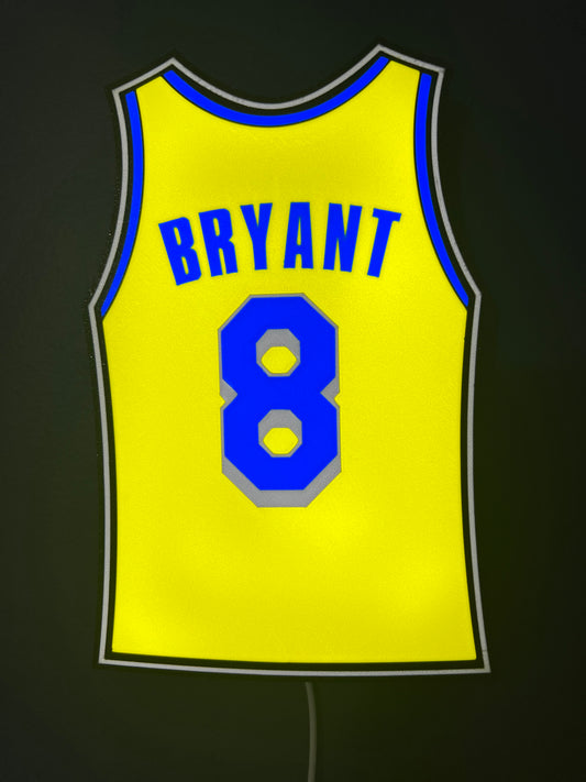 Bryant Basketball Jersey 8 Lightbox