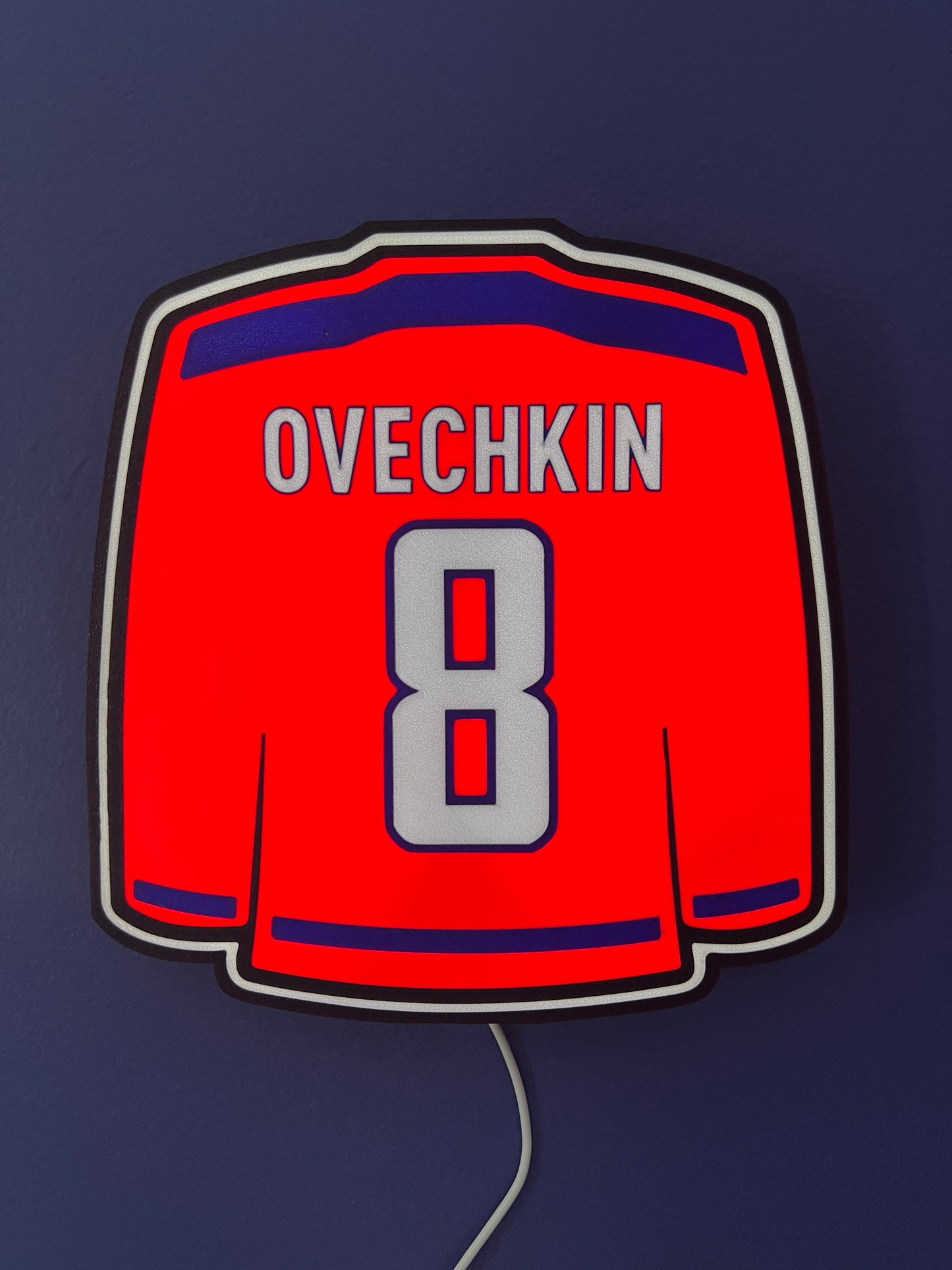 Ovechkin Hockey Jersey 8 Lightbox
