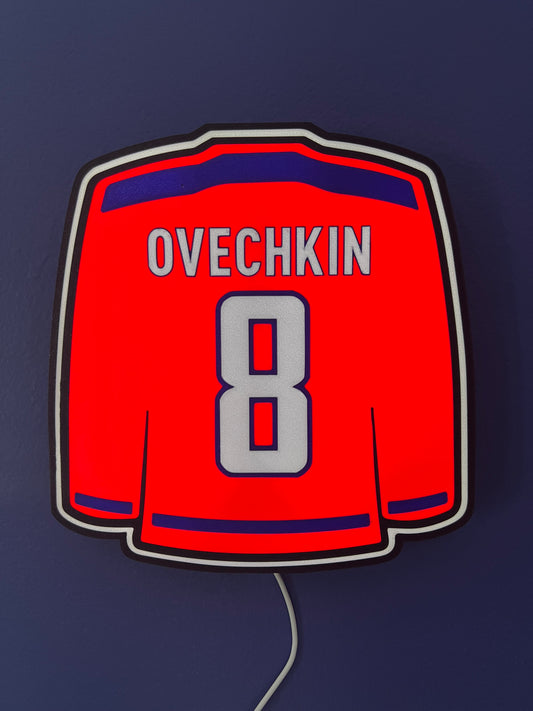 Ovechkin Hockey Jersey 8 Lightbox