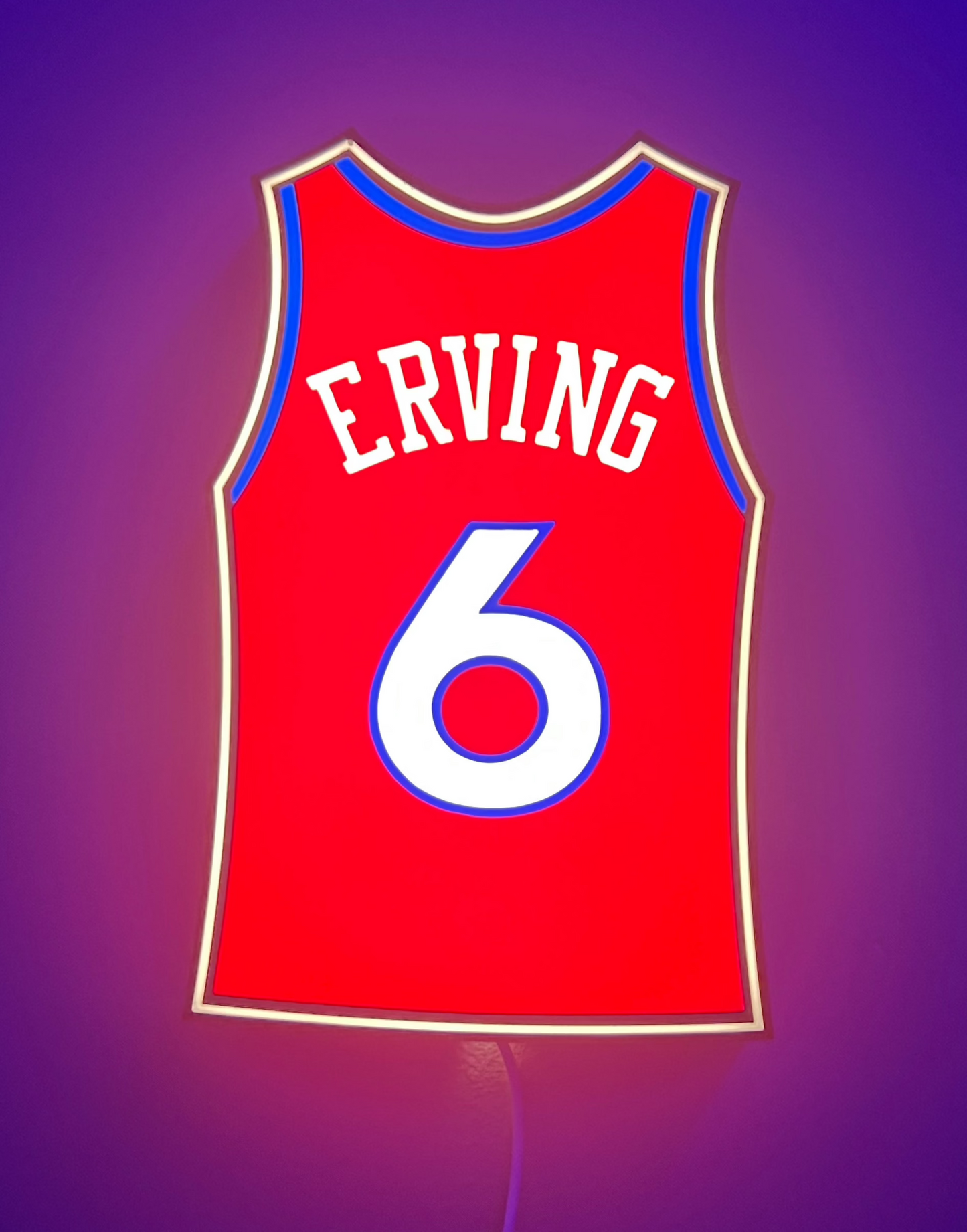 Erving Basketball Jersey 6 Lightbox