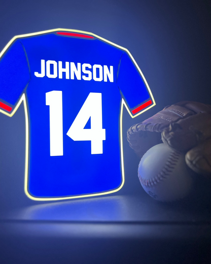 Custom Baseball Jersey Lightbox