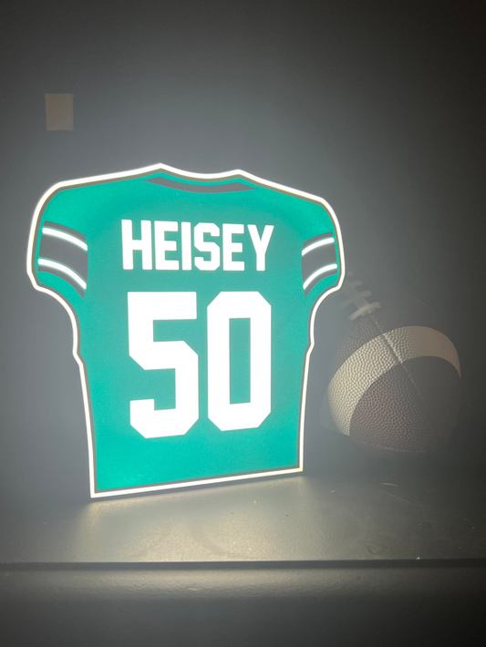 Custom Football Jersey Lightbox