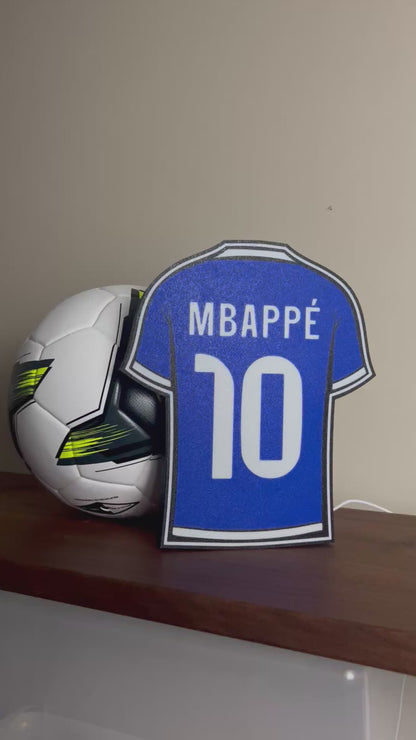 Mbappe 10 Soccer Lightbox