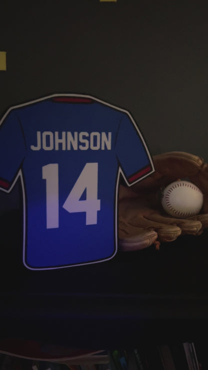 Custom Baseball Jersey Lightbox
